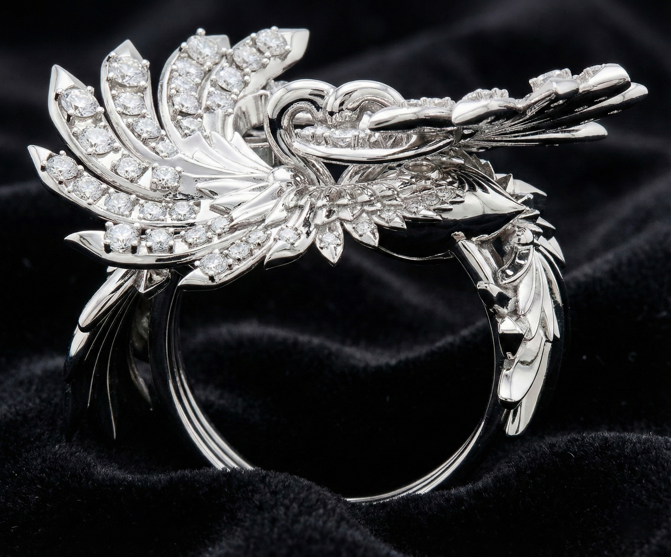 Finished luxury jewelry piece — quality control of final masterpiece